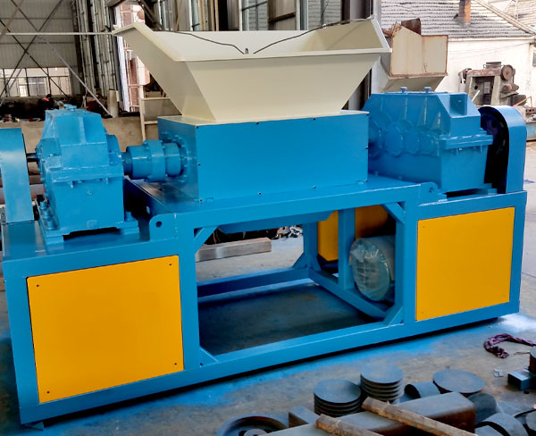 橡膠撕碎機的刀片磨損后要如何處理？